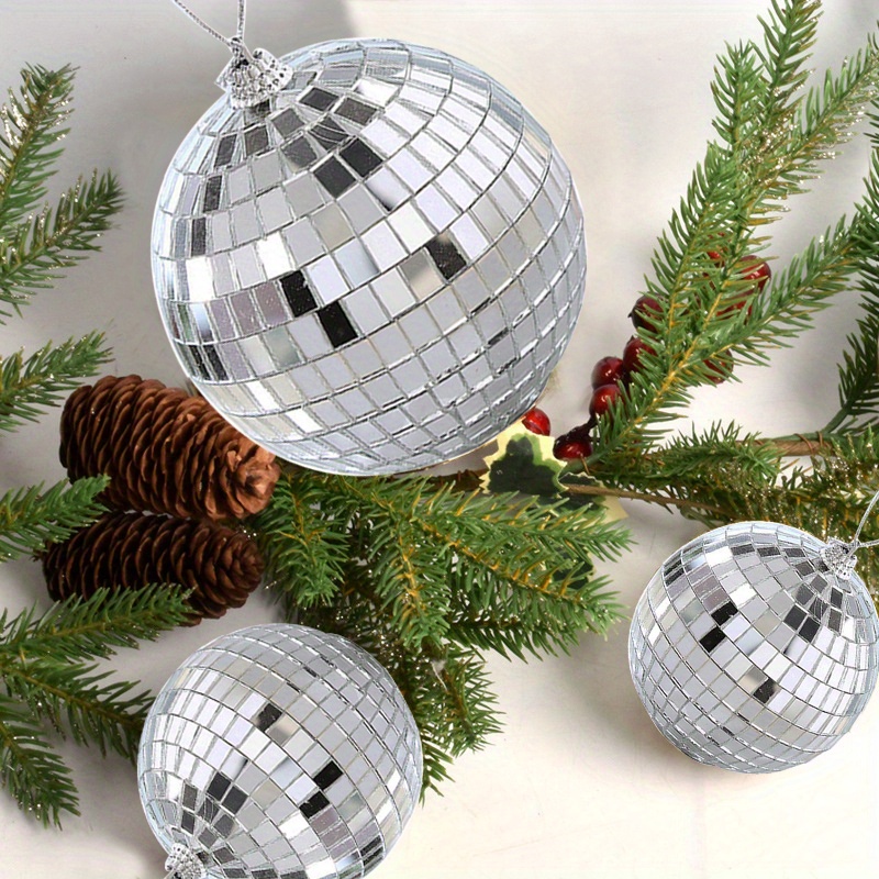 Mirror Disco Balls Set Mini Disco Party Decoration Hanging - Temu  Philippines