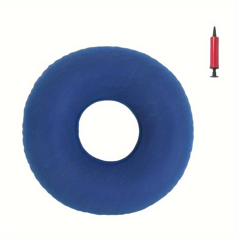 Inflatable Piles Ring Cushion Vinyl Rubber Seat Hemorrhoid Postpartum Pad