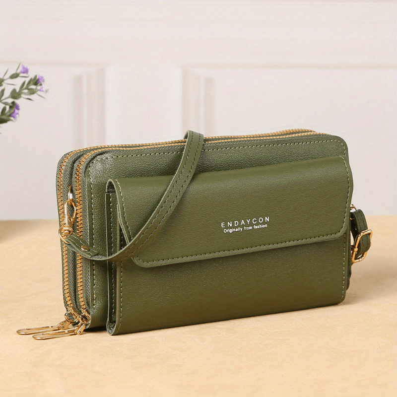 Minimalist Zip Crossbody Bag