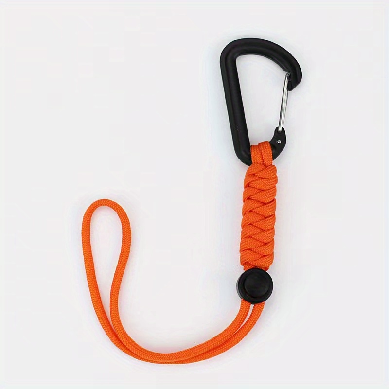 Heavy duty Paracord Rope Keychain With Hook Buckle Braided - Temu