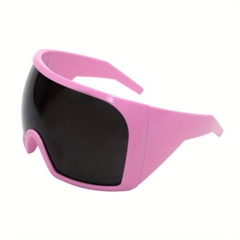 Oversized Sunglasses Women Men Wrap Around Shield - Temu