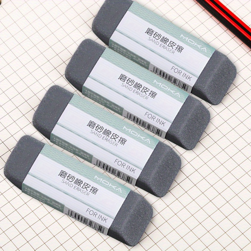 Stationery Ballpoint Pen Sand Eraser Frosted Eraser Ink Pen Eraser