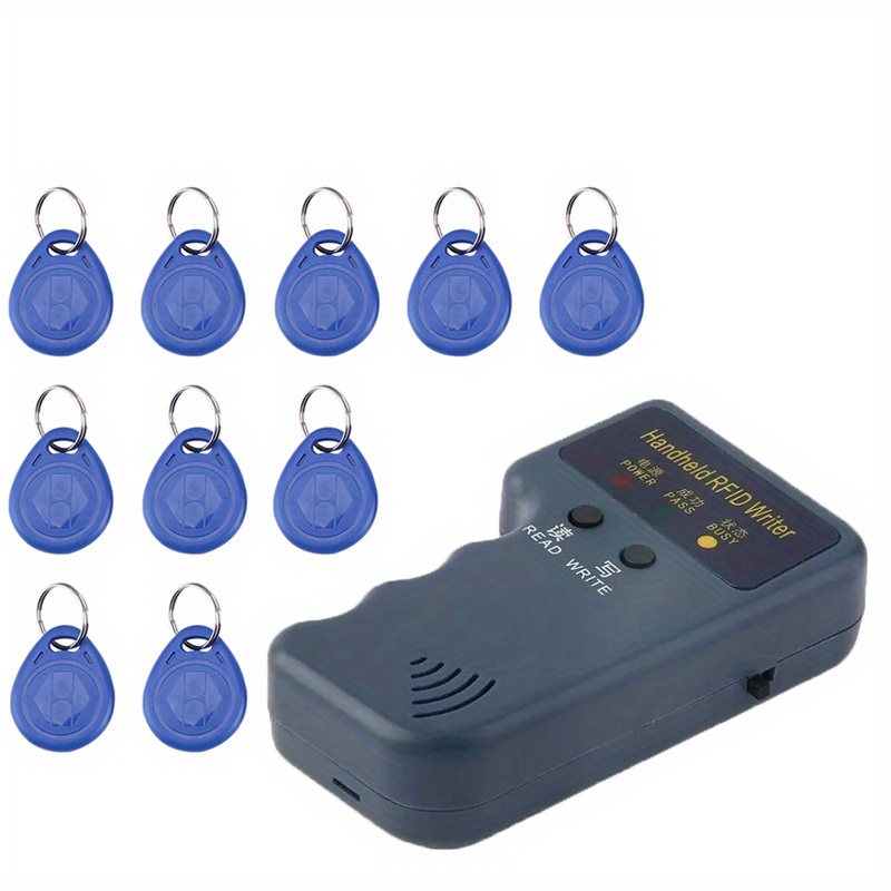 Anglais 10 fréquence RFID lecteur écrivain copieur duplicateur IC/ID avec  câble USB pour 125Khz 13.56Mhz cartes LCD écran duplicateur - Temu  Switzerland