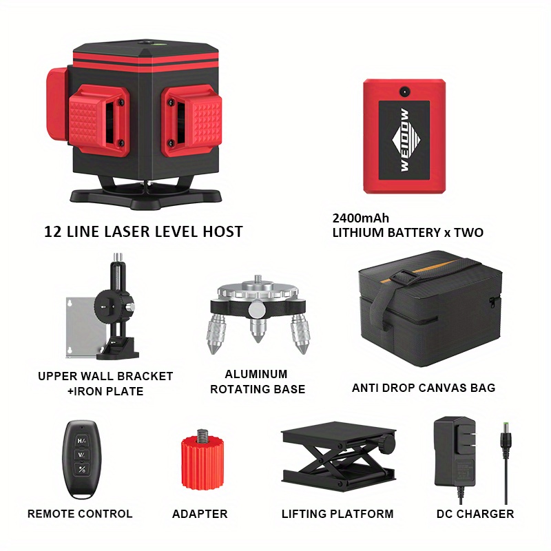 Black & Decker Laser Level Line Red Green