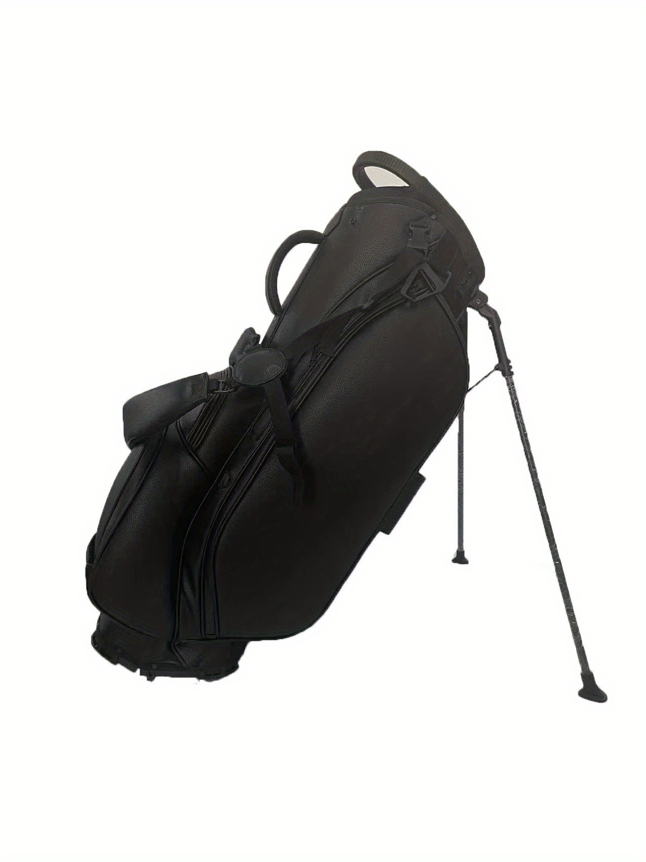 golf stand bag pu outdoor golf stand bag with 5 grid details 4