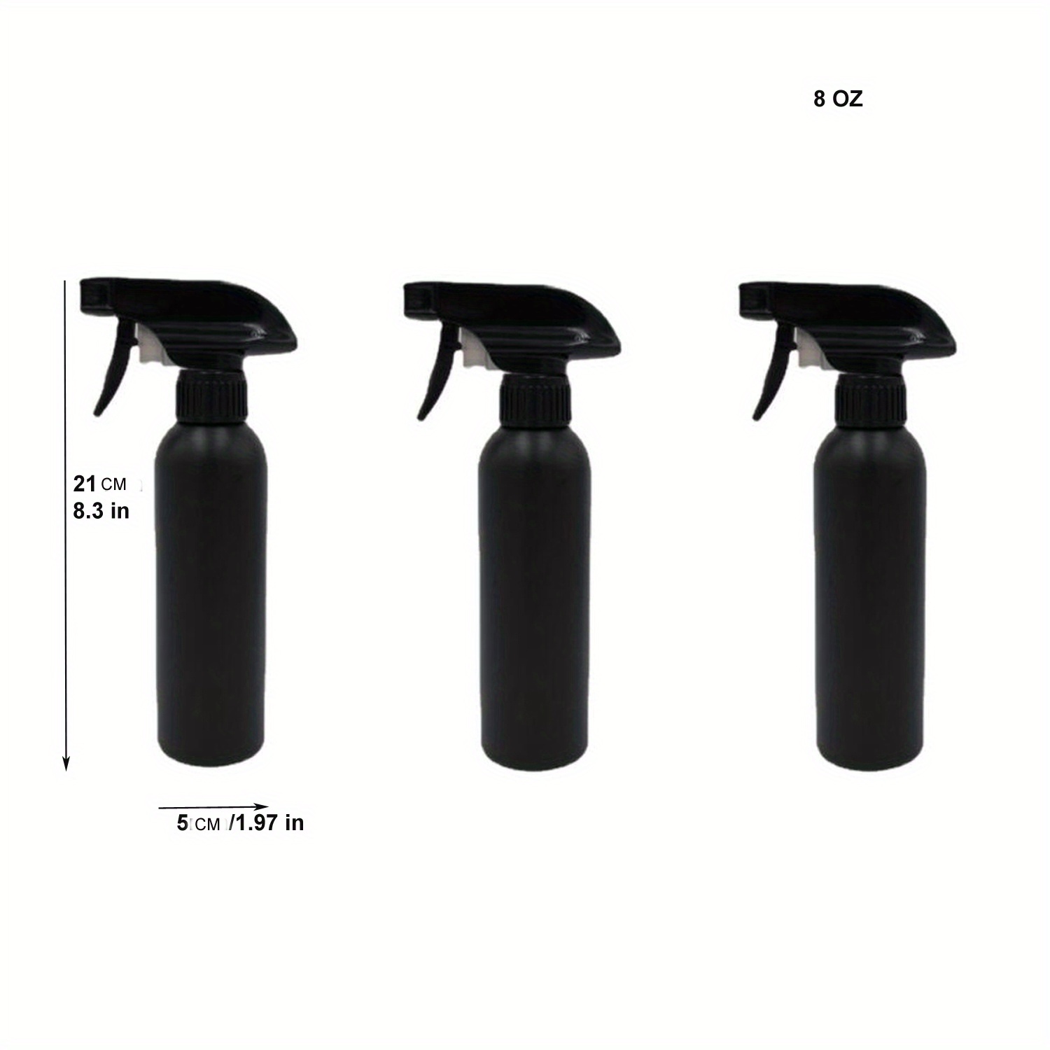 Plastic Spray Bottles Black For Cleaning Solutions Heavy - Temu