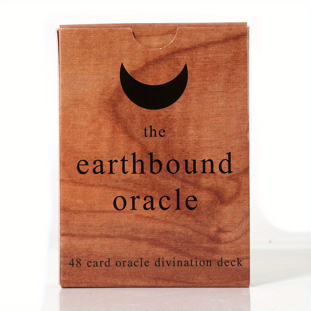 The Earthbound Oracle Deck, Full Deck Divination Completed Wooden Tarot