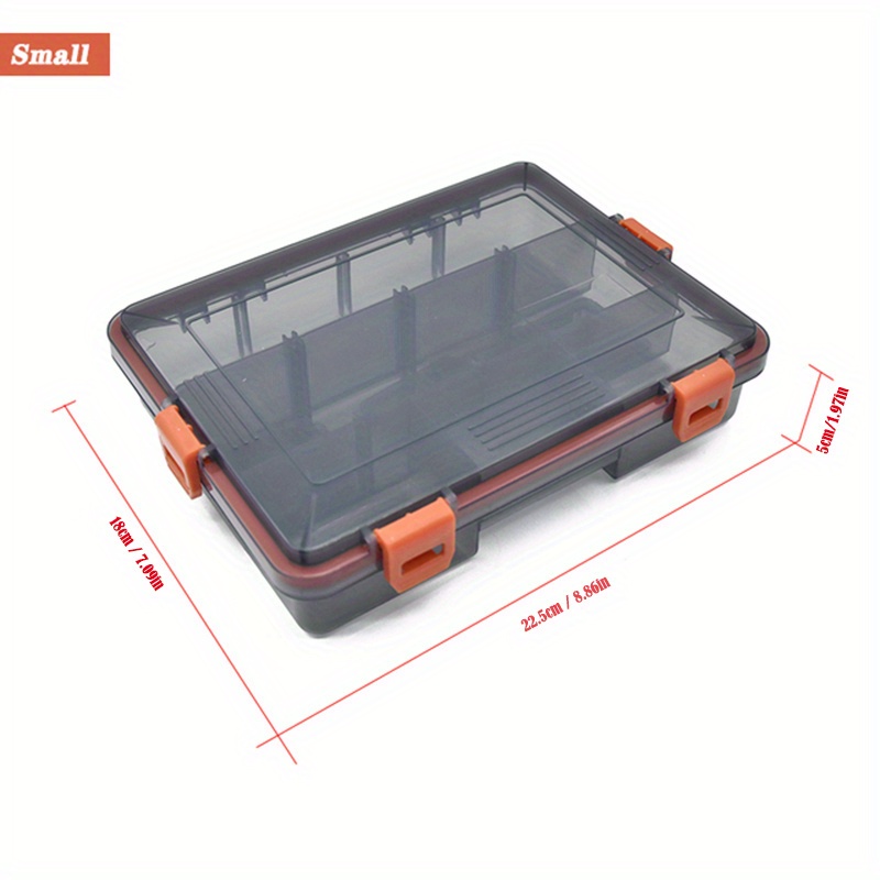 Fishing Tackle Box, Large Capacity Multifunctional Portable Fishing Box  with Handle Design for Fishing Tackle Storage for Outdoor Fishing :  : Bags, Wallets and Luggage