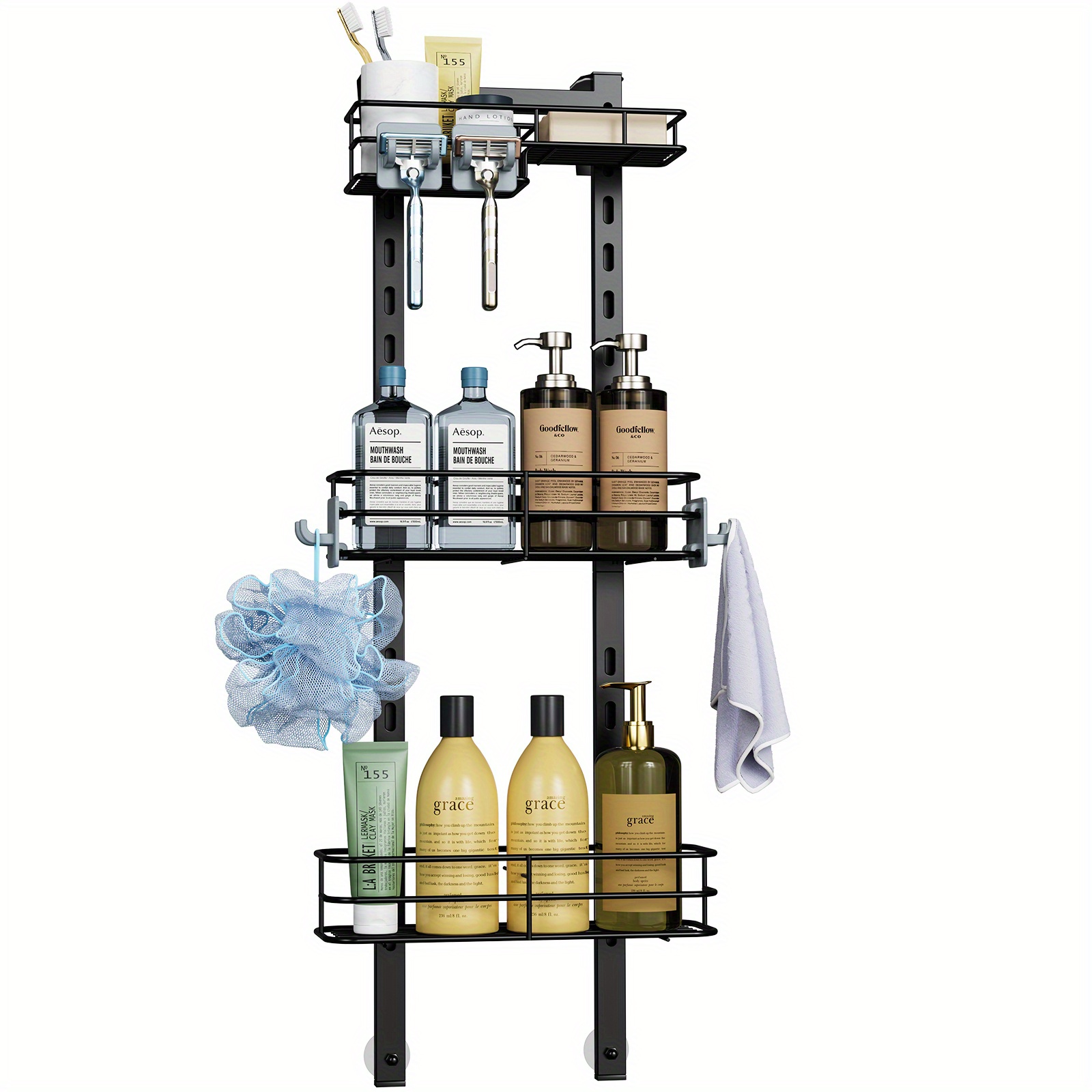Grace Hanging Stainless Steel Shower Caddy