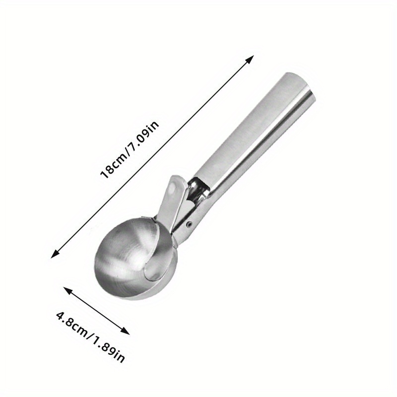 Cuchara para helado de acero inoxidable de 1 pieza cuchara - Temu