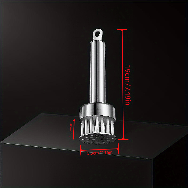 1pc, Batticarne Da Cucina, Batticarne In Acciaio Inossidabile Con Lame Ad  Aghi In Acciaio, Martello Per Tenere La Carne, Strumento Per Tenere La  Carne