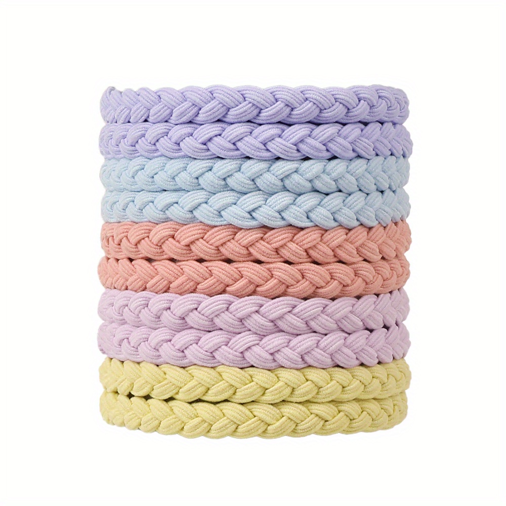 Bracelet Hair Ties Women Boho Hair Ties Braided Hair Ties 5 - Temu