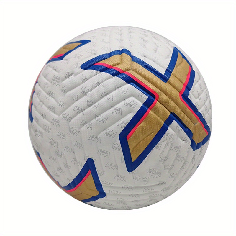  Balón de fútbol de la Liga de Campeones de primera calidad,  tamaño 5, con costuras sin costuras, piel sintética profesional de alta  calidad, Pelota de Futbol, Estados Unidos (multicolor) : Deportes