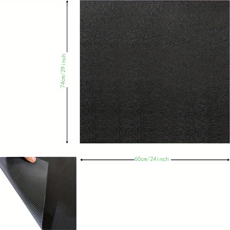Fireproof Grill Pad 91 44 X 127 0cm Dual Sided Mat for BBQ