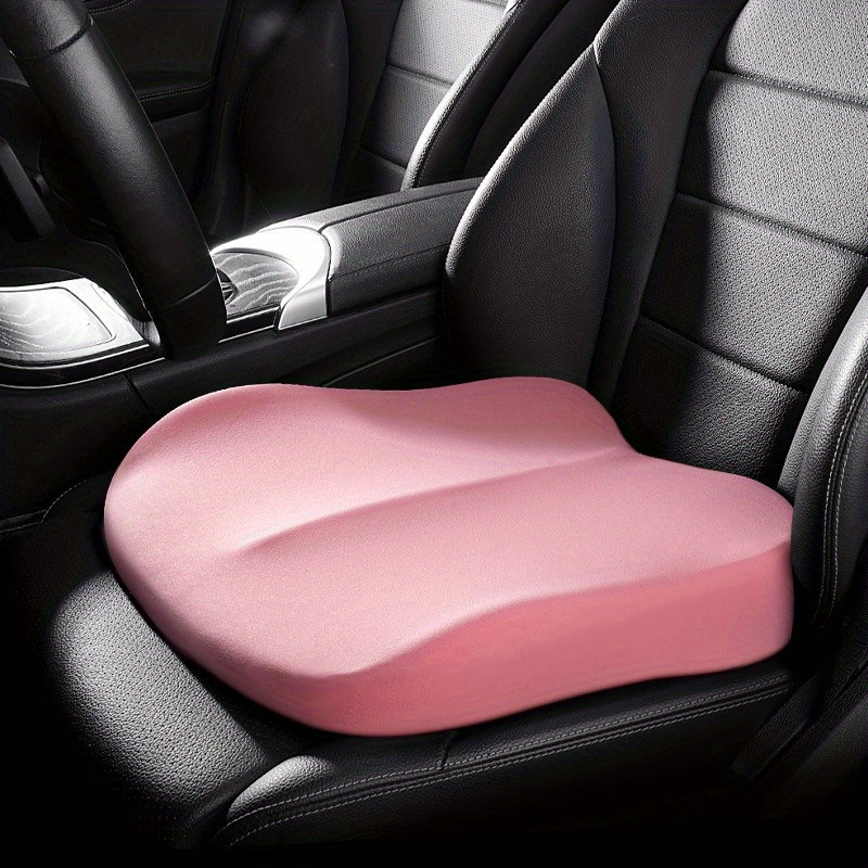 Breathable Mesh Car Seat Booster Pad Soft Memory Foam Padded Seat Cushion  Suitable For Office Car Home Elevated Non-slip Hip Pad