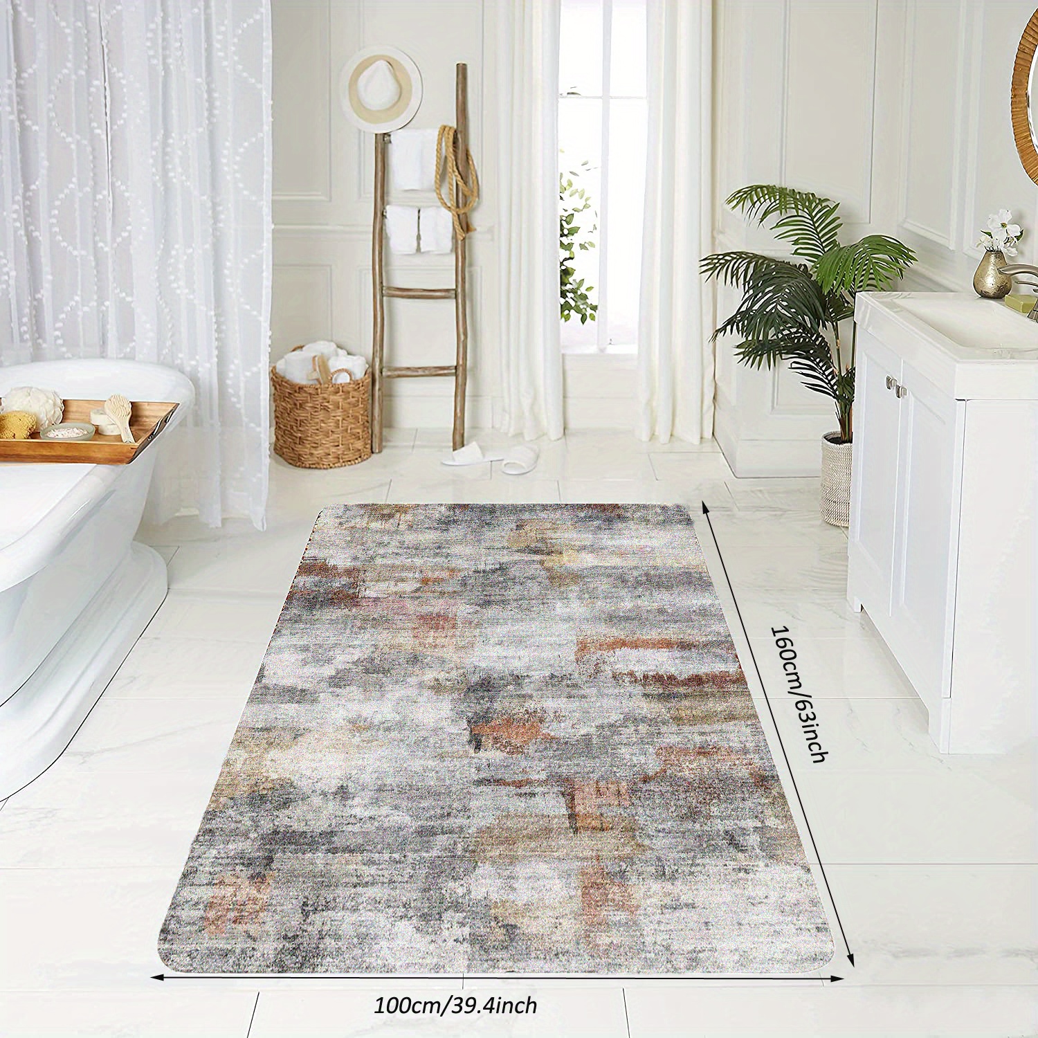 Abstract Imitation Typhoon Cloud Layer Image Carpet Non slip - Temu