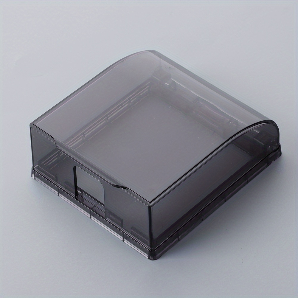 Caja Impermeable Enchufes Tapa Baño - Pared Resistente Agua Enchufe Jardín  Modelo 118-Intemperie Con Solapa Protectora Para Interiores Conmutados