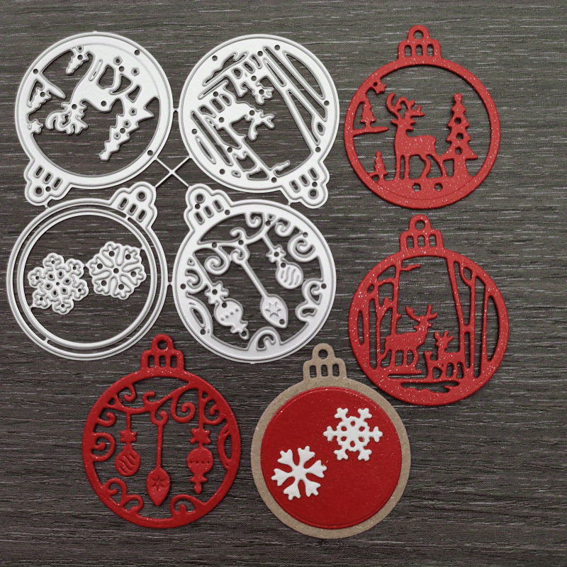 Xmas Snowflakes Wooden Die Cuts Diy Cutting Dies For Card - Temu