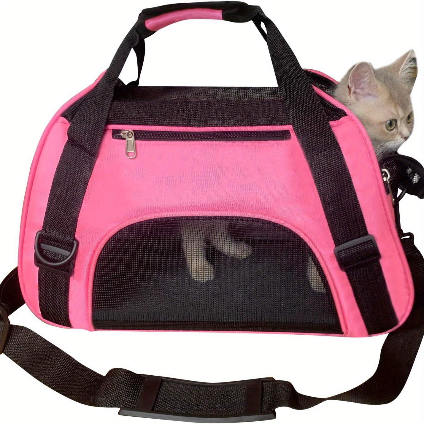 Pet Travel Carrier, Cat Carriers Dog Carrier for Small Medium Cats
