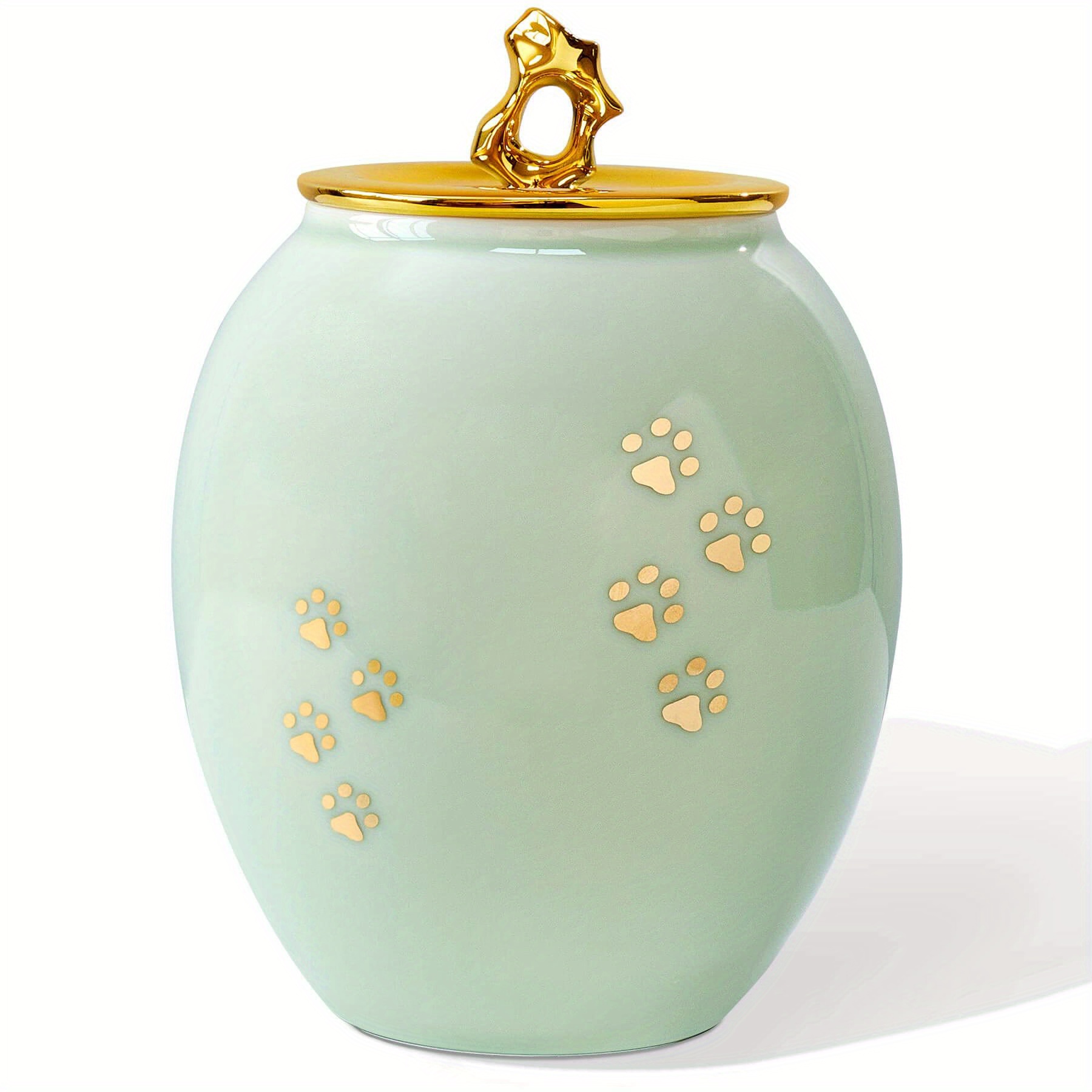 Pet Ceramic Urn Dog Ashes Container Ashes Holder Memorial Temu