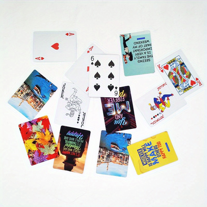 Sublimation Blank Paper Playing Cards Heat Transfer Printing - Temu