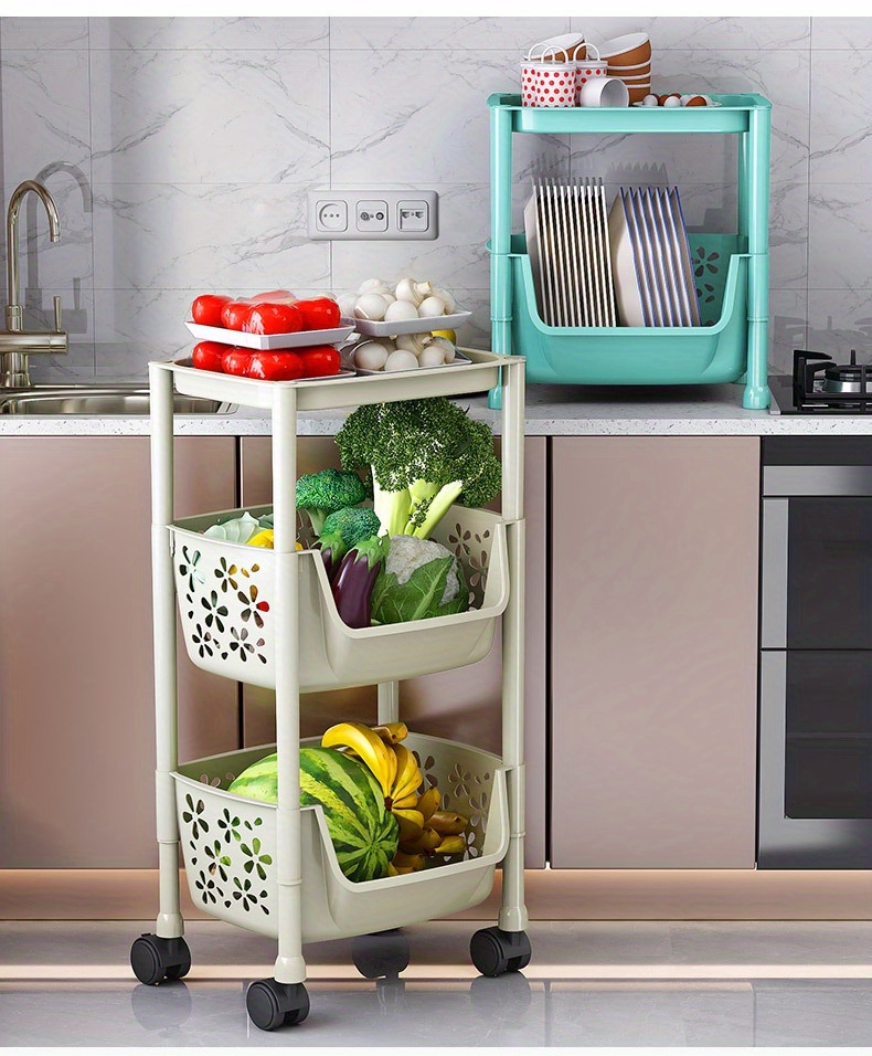 Kitchen Cabinet Corner Baskets Multi-function Storage Rack Corner