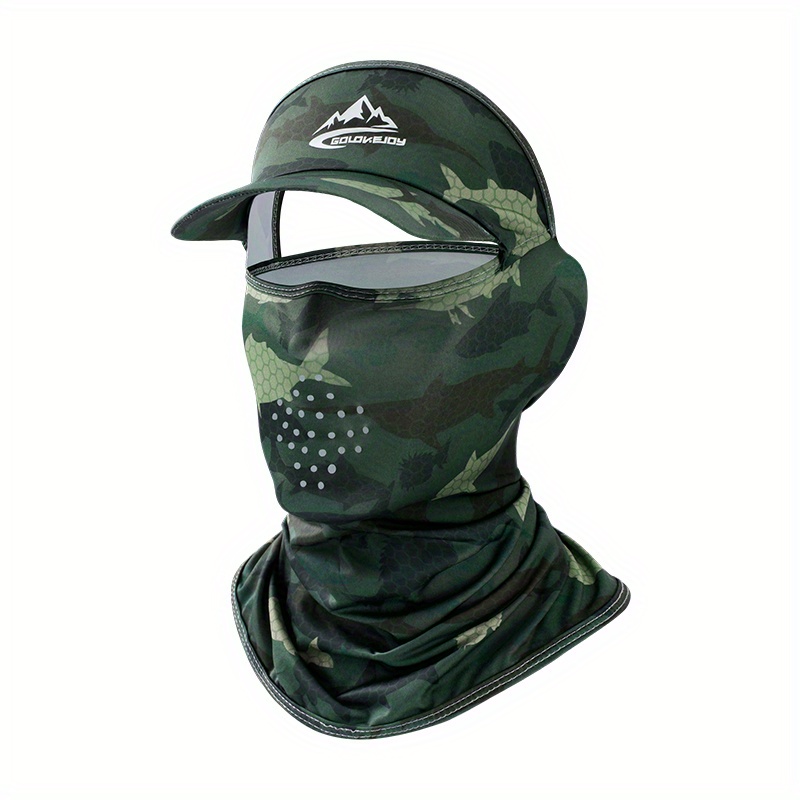 1pc Masque De Protection Solaire Camouflage D'été Avec - Temu France