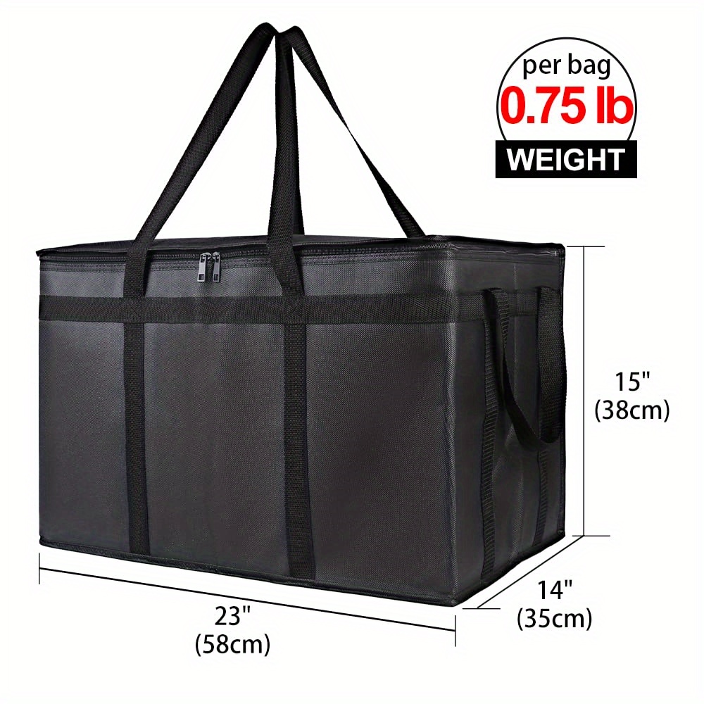 Insulated Food Delivery Bag Xxxl Sieze Pizza Insulation Food - Temu