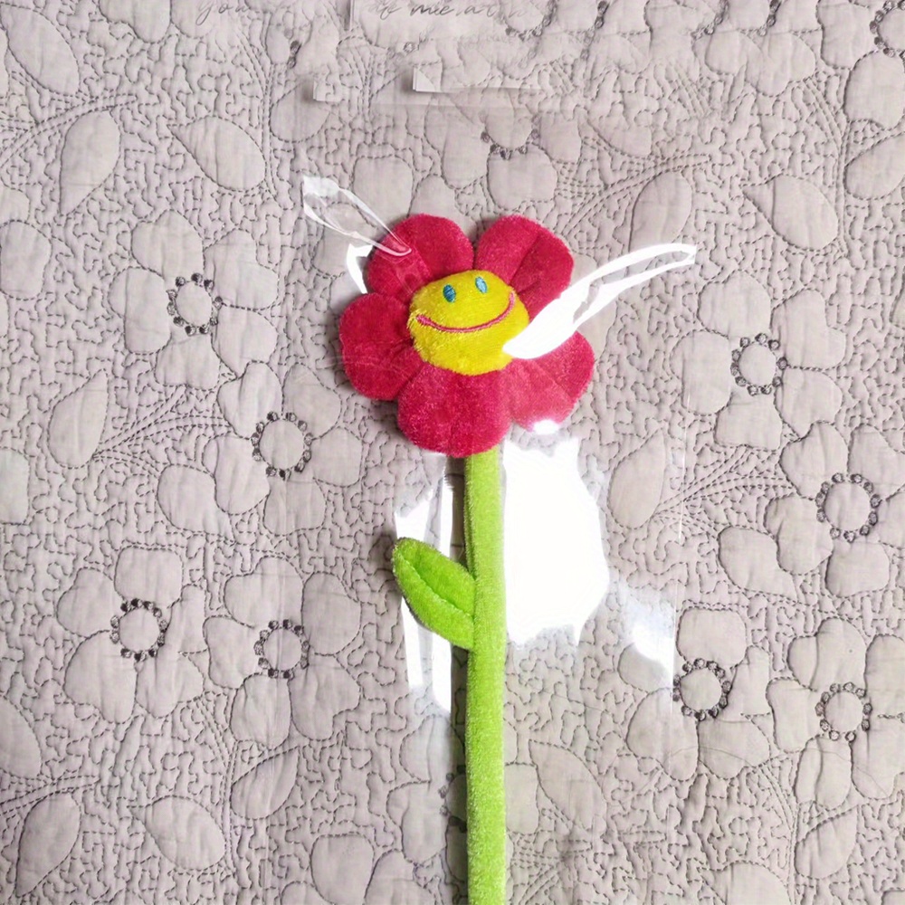 Bouquet de fleurs en peluche - Jouet en peluche accrocheur - Matériau doux  - Guirlande lumineuse LED pour anniversaire - Lapin rose : : Jeux  et Jouets