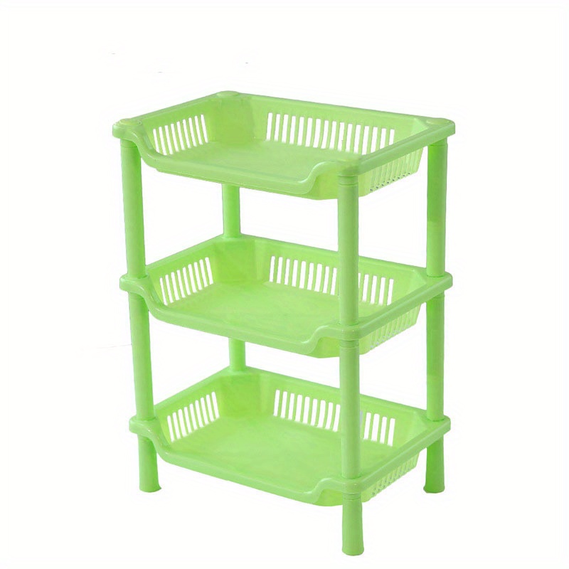 Double layer Desktop Rack Bathroom Storage Floor to Ceiling Triangle Square