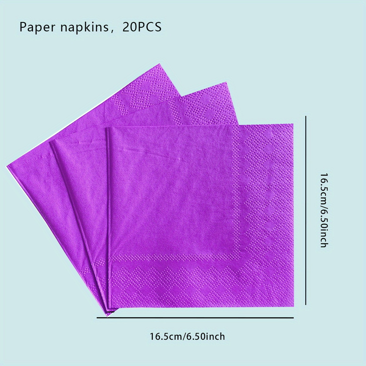 Birthday Party Double layer Napkins Disposable Party - Temu