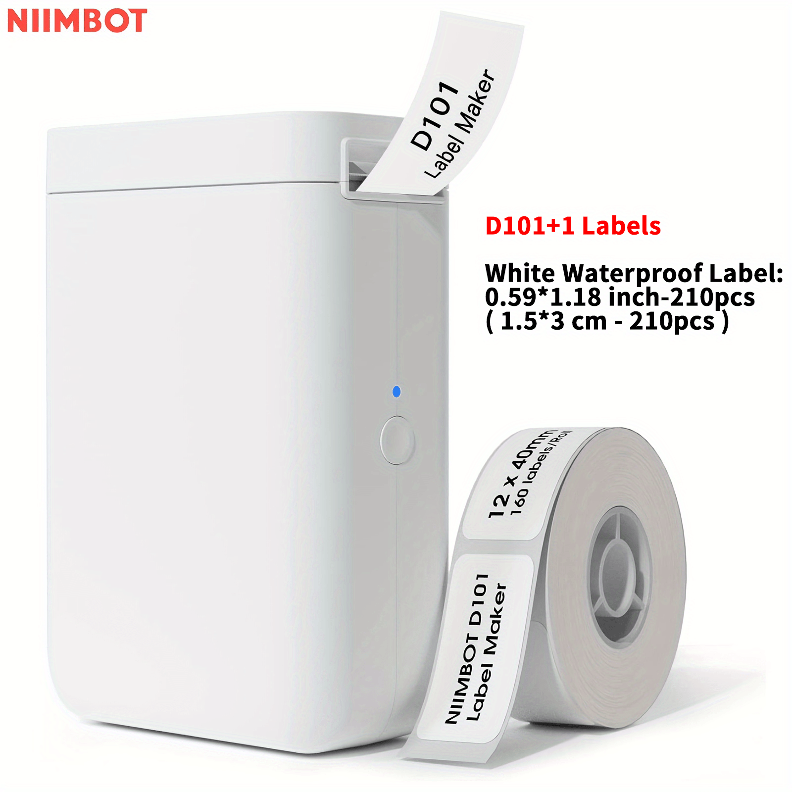 Label Maker Machine With Tape, P11 Wireless Labels Maker Portable Mini  Label Printer, Easy To Use With Smartphone Small Sticker Labeler Multiple  Templates For Home Office Organizing