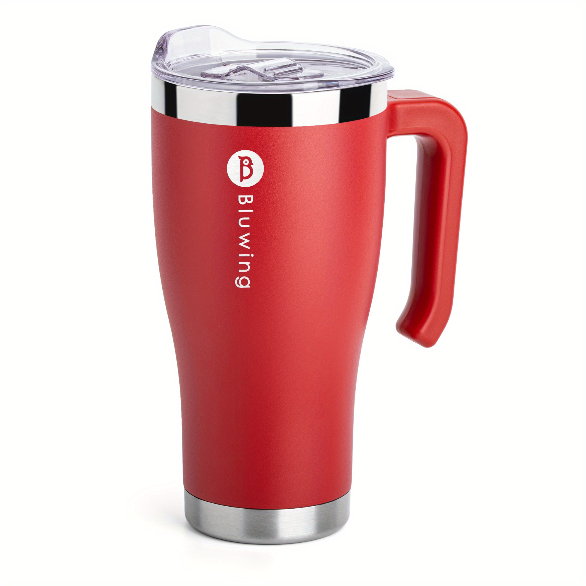 30oz Red Tumbler Stainless Steel Double Wall Vacuum Insulated Mug with  Straw and Lid, Cleaning Brush…See more 30oz Red Tumbler Stainless Steel  Double