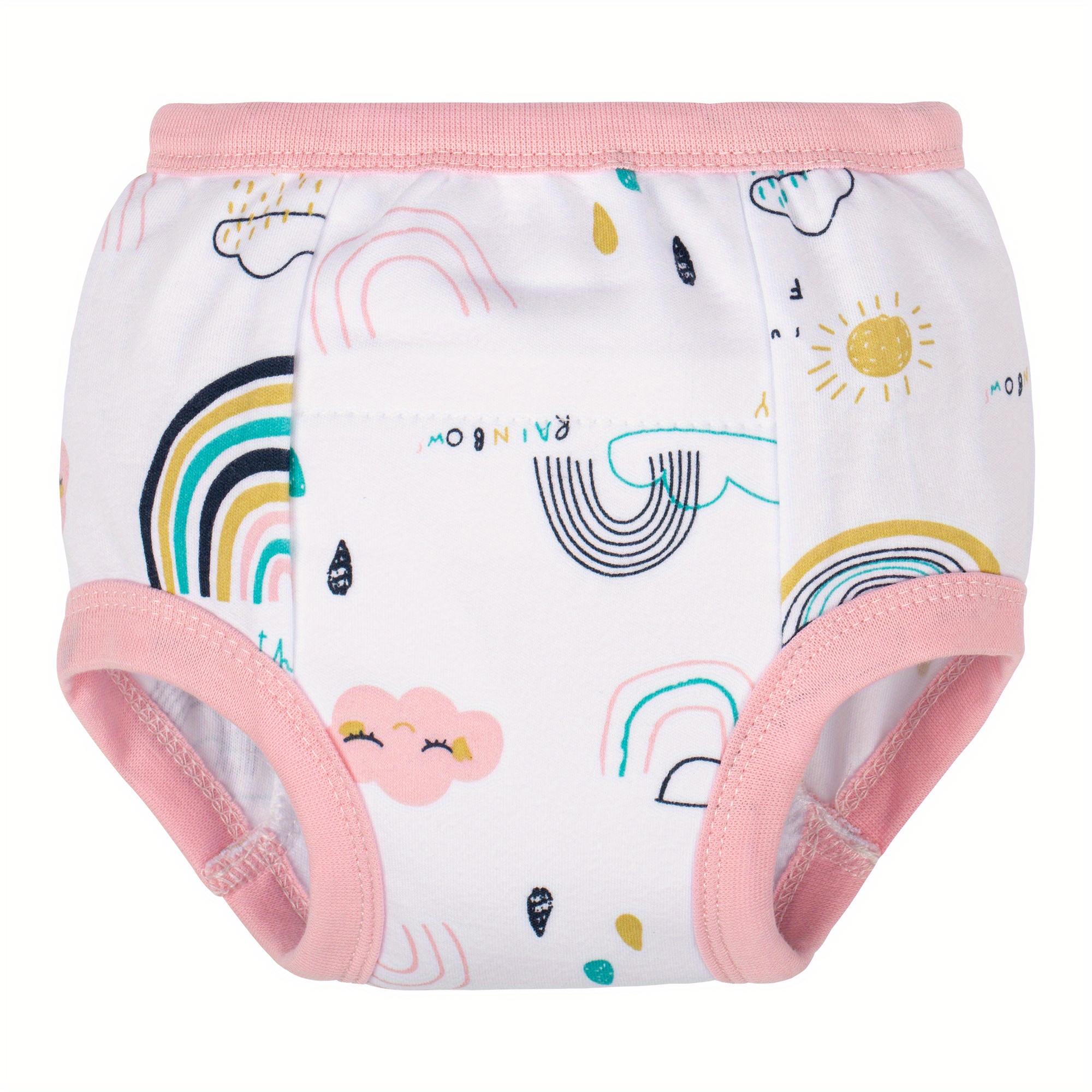 Breathable Baby Padded Potty Training Pants Underwear Cotton - Temu Japan