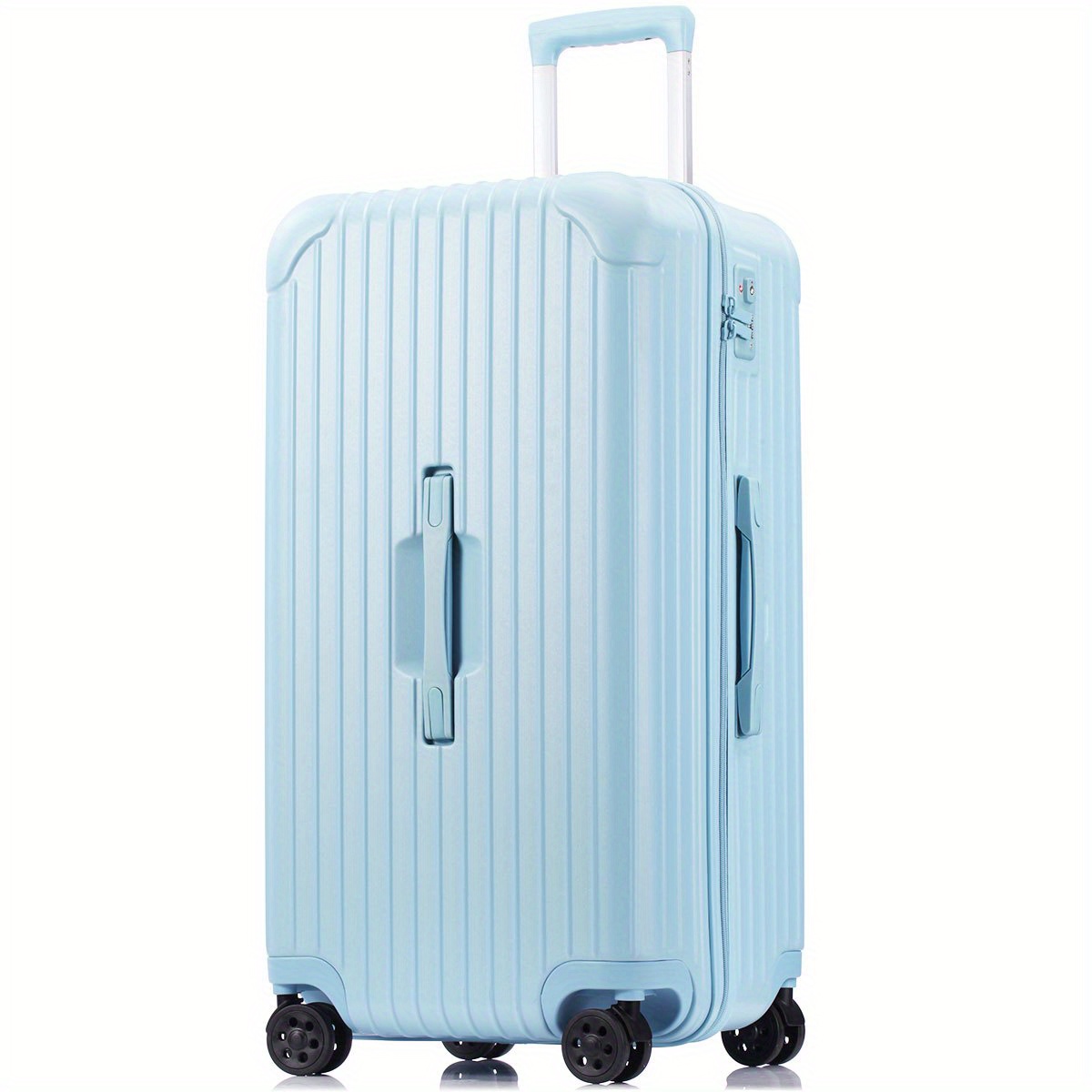 Large Capacity Suitcase, Durable Trolley Luggage Case, Students Baggage  With Spinner Wheel & Password Lock - Temu Spain