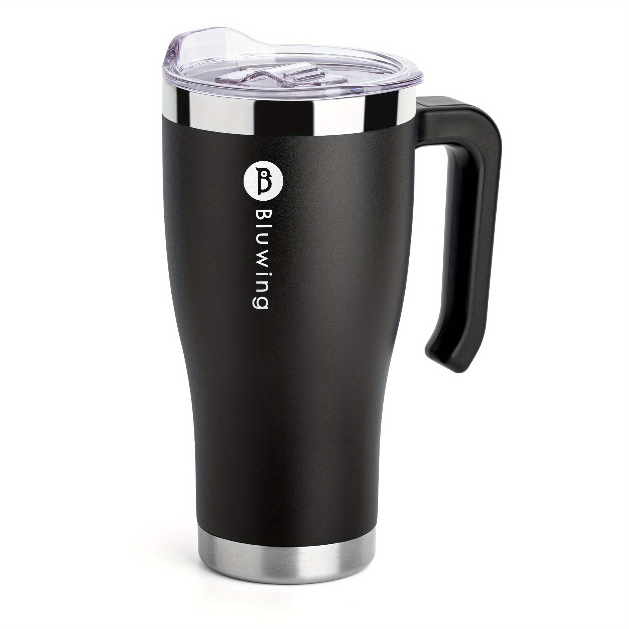 Insulated Stainless Steel Tumbler With Straw And Handle - Temu