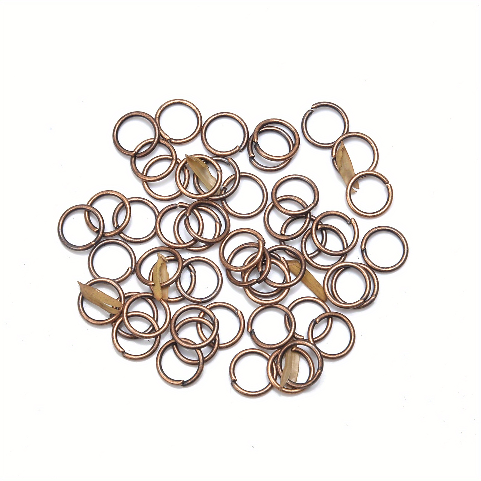 200pcs/Lot 5-12mm Metal Open Double Loops Jump DIY Jewelry