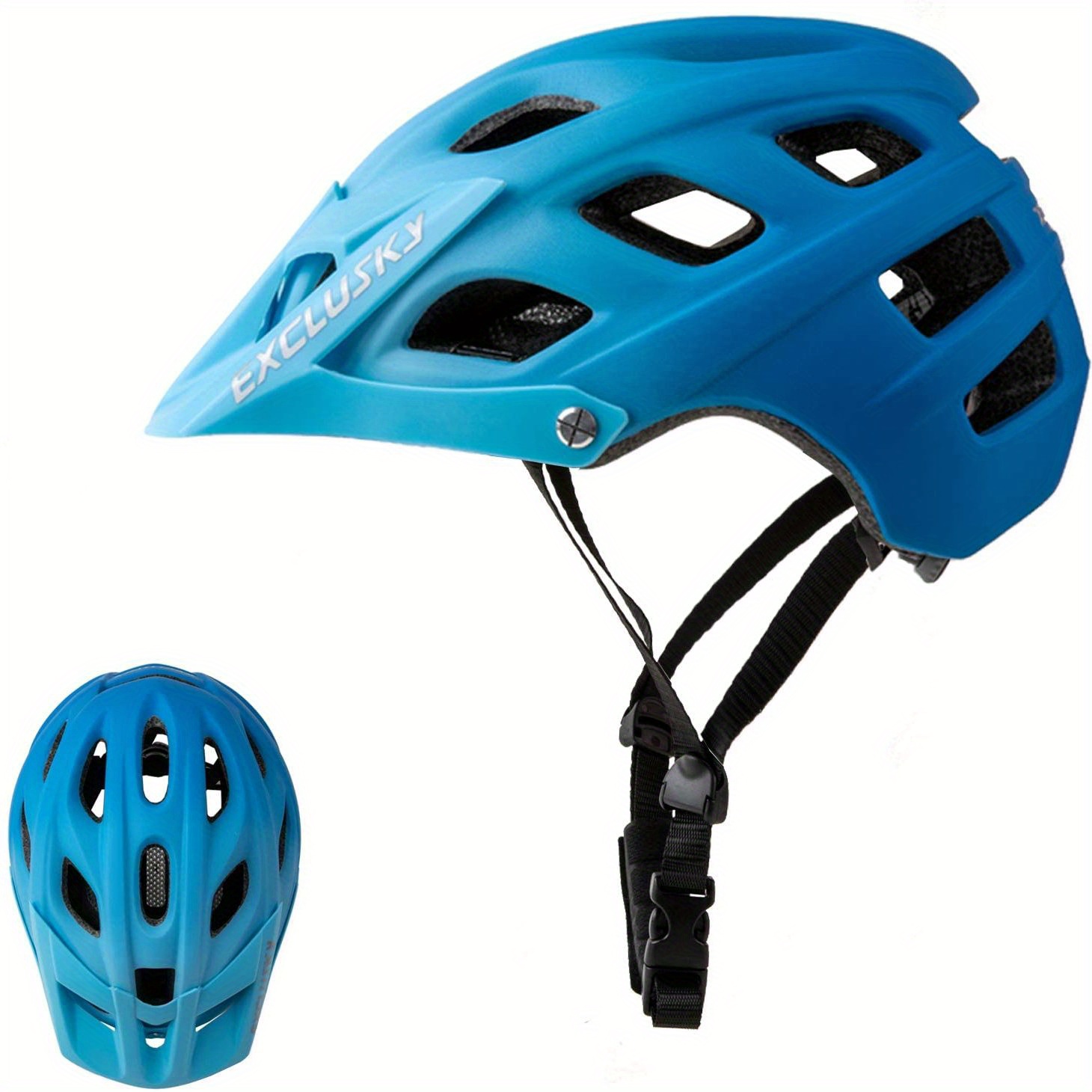 Exclusky Casco MTB Hombre Casco Bicicleta Mujer Cascos Bicicleta Montaña  Casco Ciclismo Hombre Casco Bicicleta Adulto MTB Enduro Casco de Bicicleta  con Visera para Casco Ciclismo Carretera (56-61cm) : : Deportes y