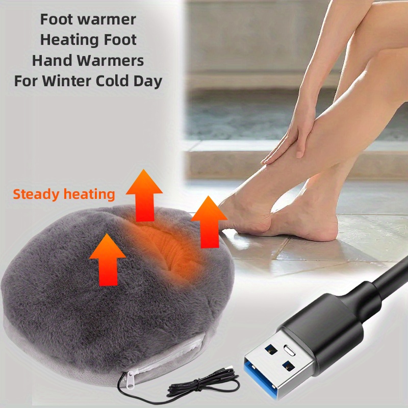 Usb Electric Heated Foot Warmer Heating Pad Multipurpose Keeping Foot  Warming Bag For Office Home Use Winter Essentials Thanksgiving Gift  Christmas Gift For Men And Women - Temu