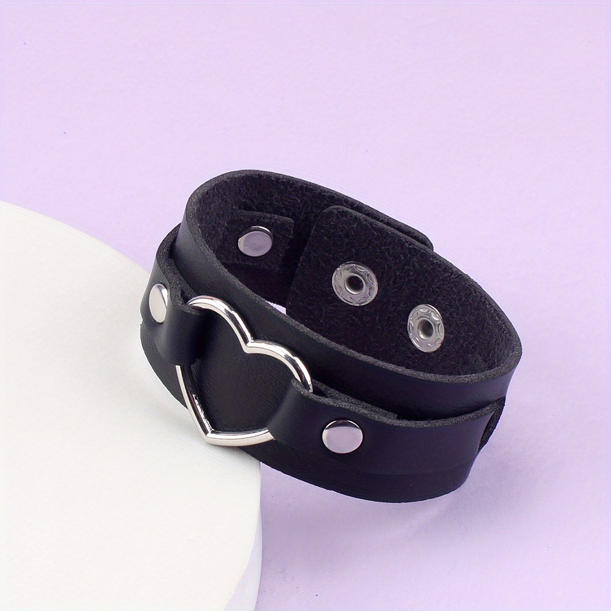 1pc Easy Faux Leather Cute Bracelet For Daily Wear