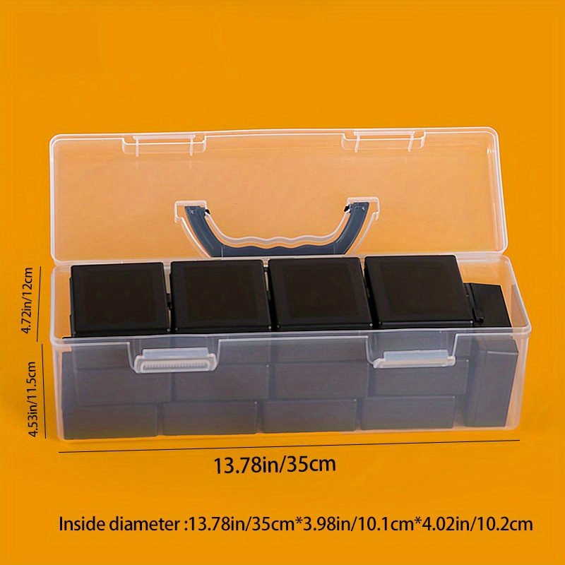 Board Game Card Storage Box Card Box Plastic Box For School - Temu