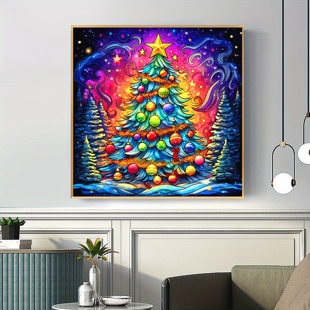 1pc Landscape DIY Diamond Painting Tree of Life Diamond Painting Handcraft  Home Gift Without Frame 30x40cm/12''x15.75'' 2023 - US $7.09