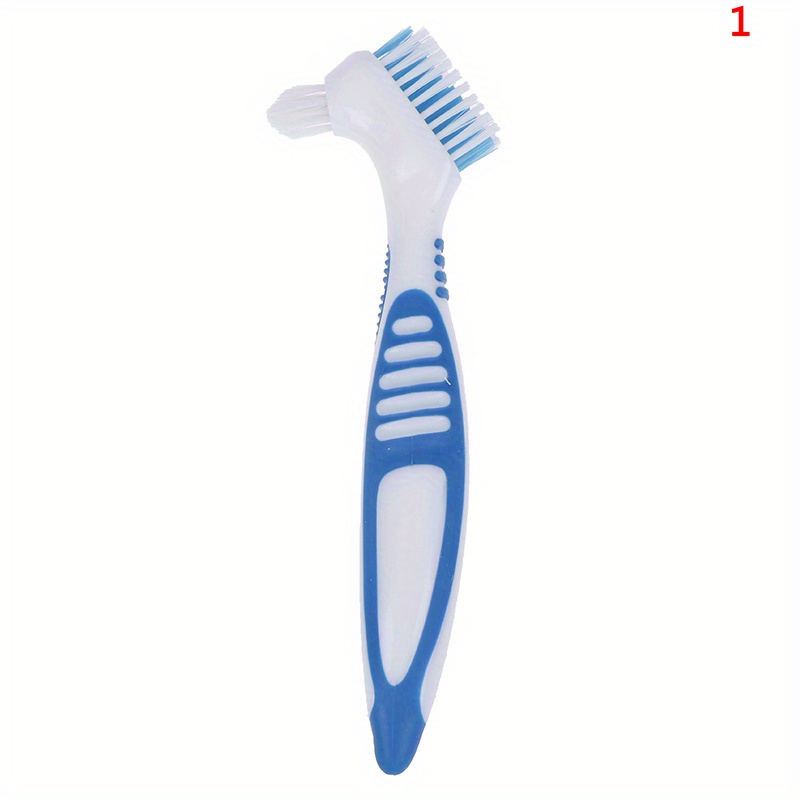 Premium Denture Cleaning Brush Double Sided Multi layered - Temu