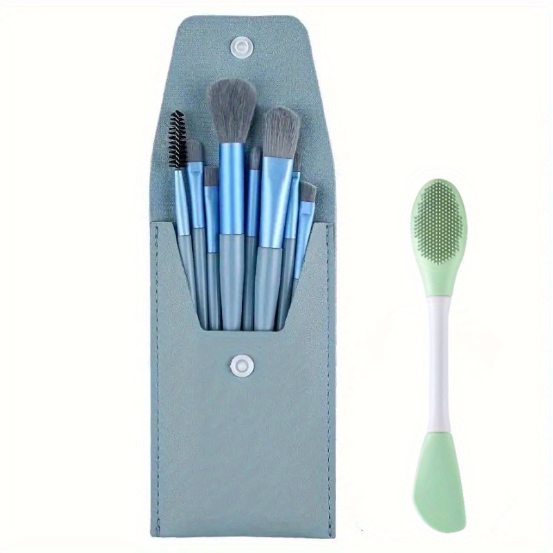 SILICONE BRUSH SET - 6 Piece Brush Set - Aqua - Resin Tools – Posh Glitter,  LLC