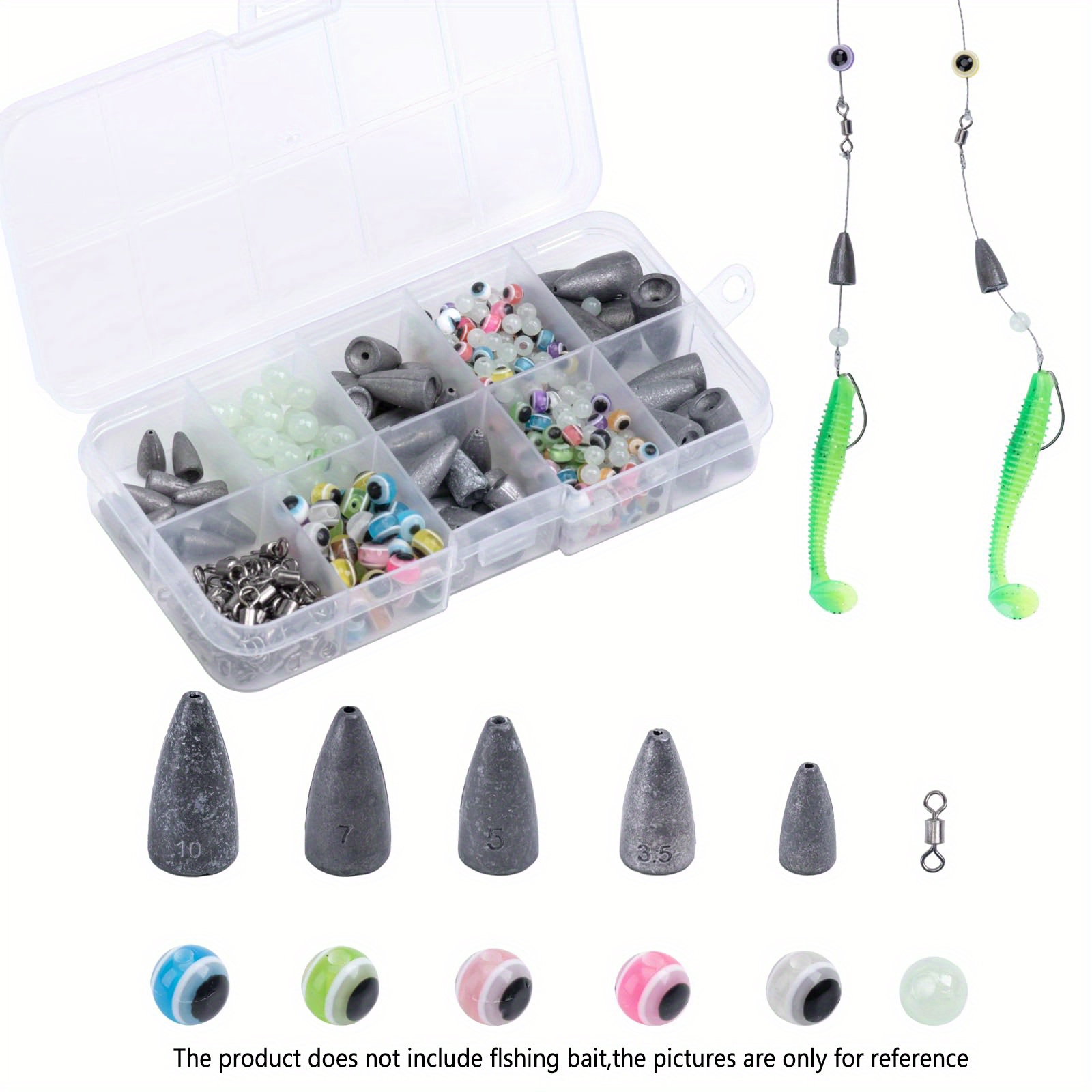 Goture Fishing Lures Accessories Kit With Tackle Box - Temu Australia