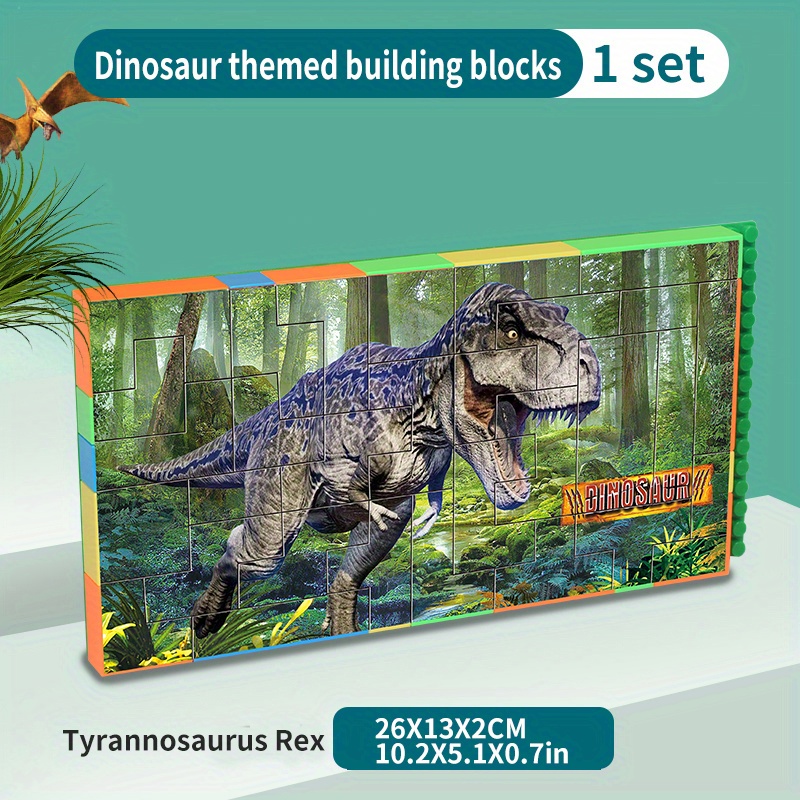 3Dメタルパズル ティラノサウルス T-REX 恐竜 - 工芸品