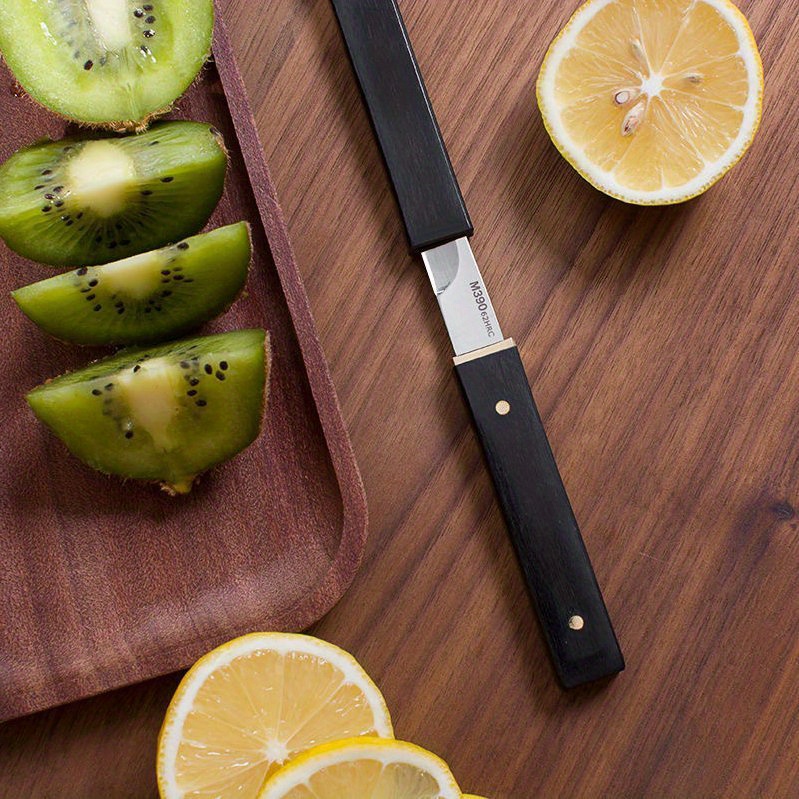 1pc Stainless Steel Knife With Protective Cover Non Slip Chef Knife Fruit  Knife Kitchen Small Knife - Home & Kitchen - Temu