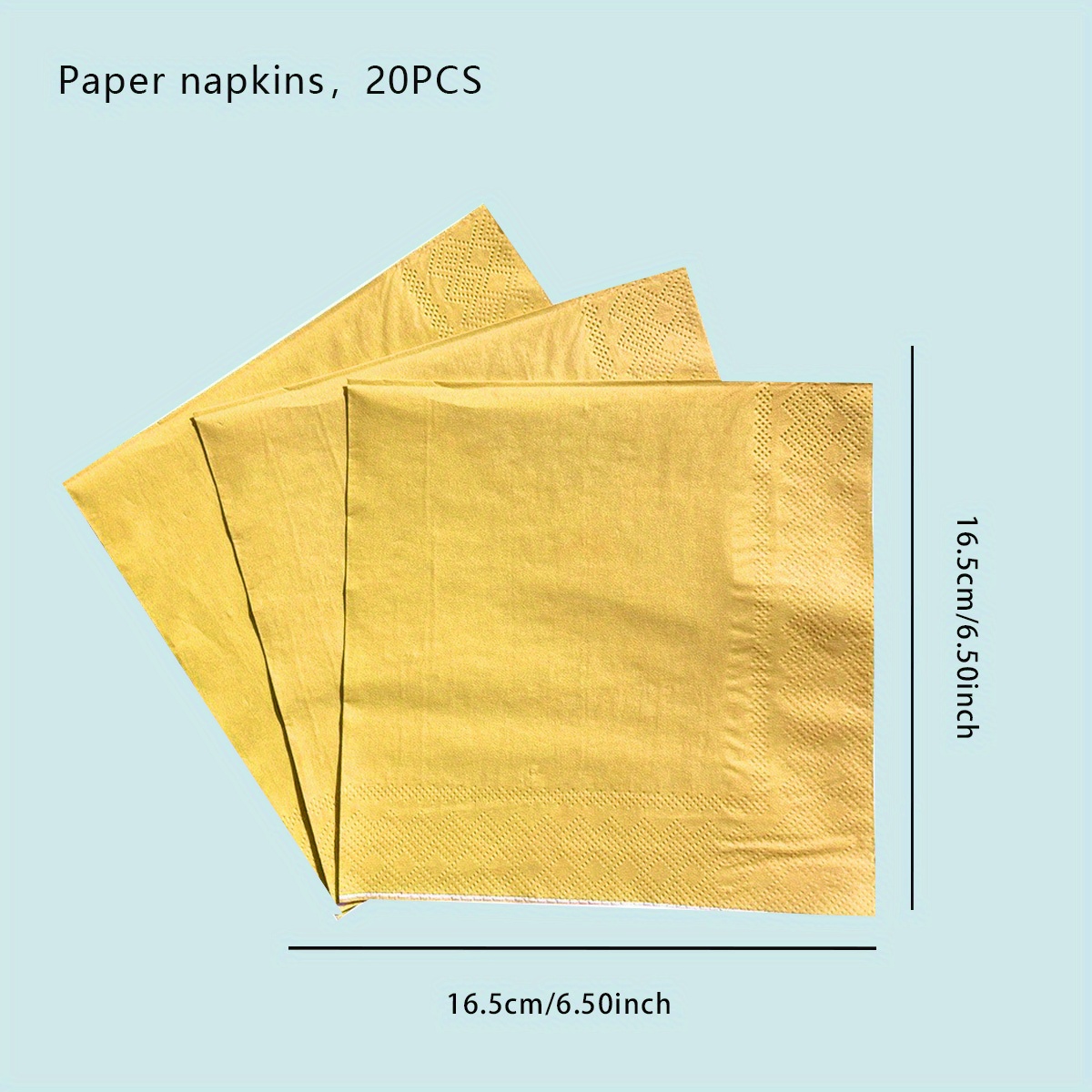 Birthday Party Double layer Napkins Disposable Party - Temu