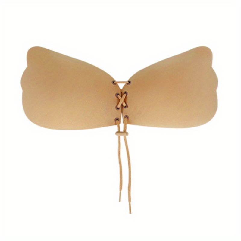 Invisible Push Sticky Bra Adhesive Lift Backless Strapless - Temu