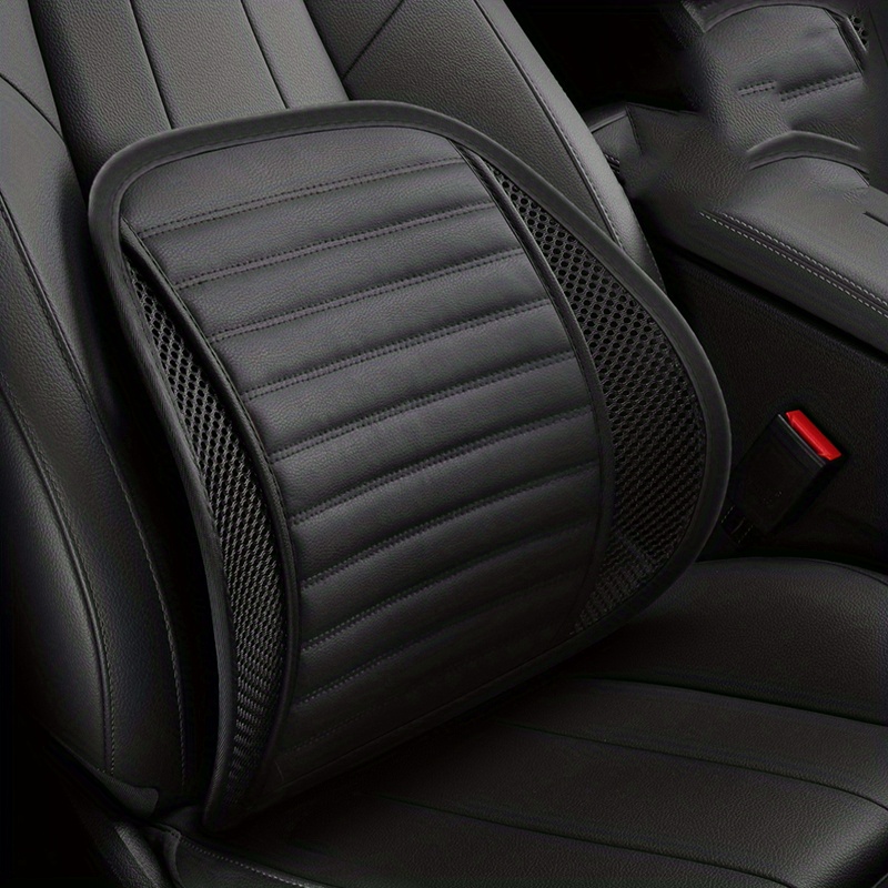 New Black Car Lumbar Support Cushion Waist Support Driving Lumbar Support
